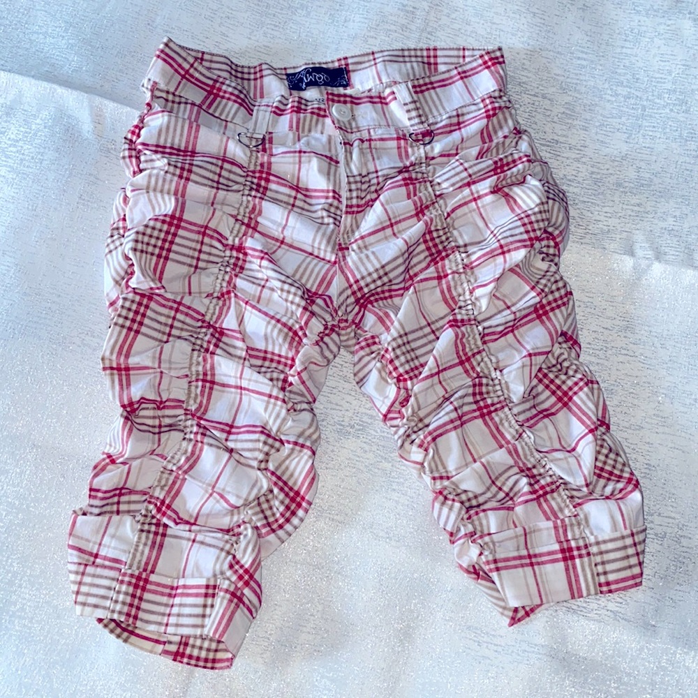 Plaid Capri Pants